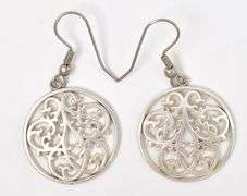 Wonderful Sterling Silver Dangle Earrings