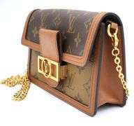 Louis Vuitton Dauphine chain wallet