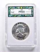 PR69 1959 Franklin Half Dollar NCGS