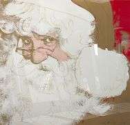 Auction Feature: One of Andy Warhol's Most Sought After Artwork, 'Santa Claus'.