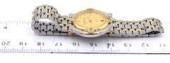 Gucci 2 tone quartz champagne dial watch