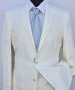 Stylish White Color Slim Fit Suit, By Galante