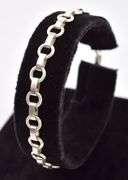 Wonderful Sterling Silver Fancy Link Bracelet