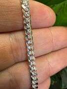 Sterling Silver Solid Miami Cuban Link Chain 4.2mm 925 Italy Heavy Curb Necklace 18" Inch
