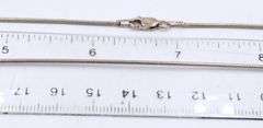 Lot of 2 vintage 925 sterling silver chains