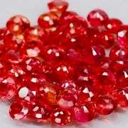 Fantastic 4.43ct diamond cut Songean Sapphire set