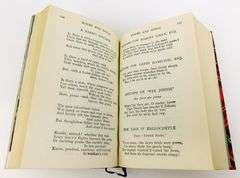 Works of Robert Burns Vintage Silk Tartan Book