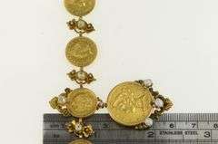 14K Yellow Gold 1853-86 Gold Indian Princess US Coin Necklace
