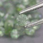 Outstanding 1.04ct hunter green Alexandrite set