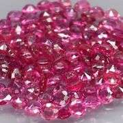 Premium 3.42ct 100 piece round cut Ruby set
