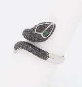 EFFY Black Diamond Snake Ring