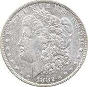 1882-O/O Morgan Silver Dollar