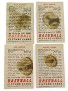 4 Bowman 1951 Baseball Cards
