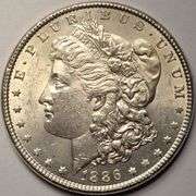 1886 Morgan Silver Dollar