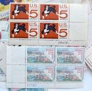 200 5 Cent Mint US Plate Blocks $40 Face Value