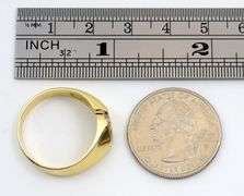 Easy to Wear Man's 3 Diamond Ring