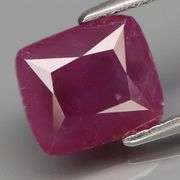 Stunning violet red 3.98ct Ruby