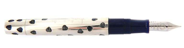 OMAS UNICEF Lim Ed Donatella Girombelli Fountain Pen W/Box Papers