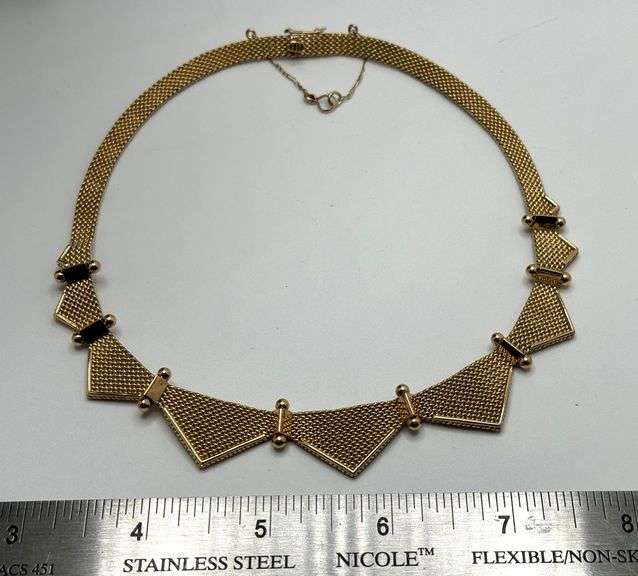 18kt Yellow Gold Necklace - 42.1g