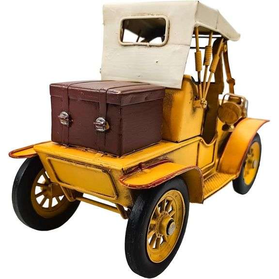 Handmade 11" Vintage Iron Car Model