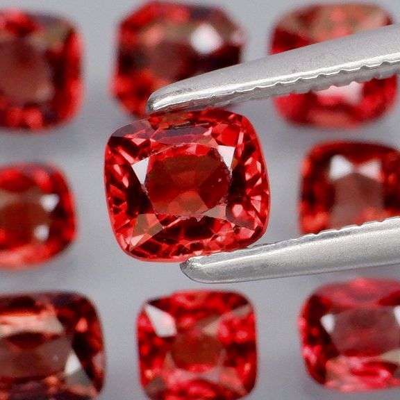 Yes! We have a 3.05ct set of rose red Spinel!
