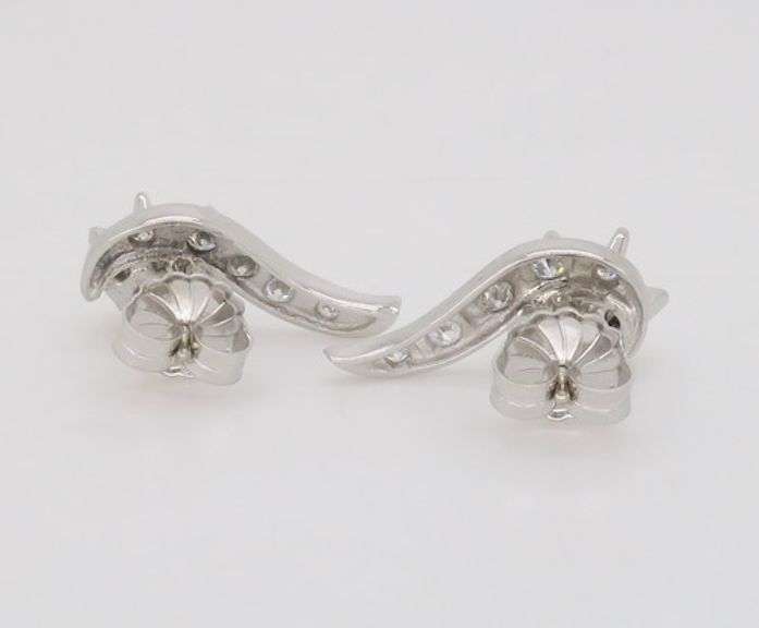 2.62CTW Vintage Diamond Stud Earrings