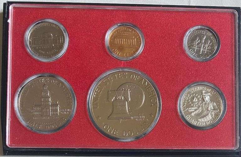 2 Each Black Box 1976 78 1982 US Proof Sets