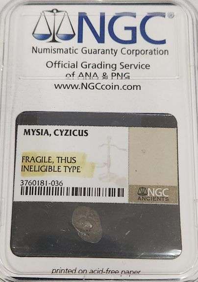 Mysia, Cyzicus in NGC Holder
