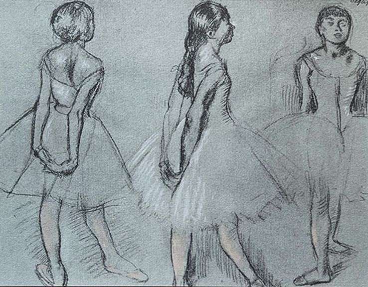 Extremely Rare Edgar Degas, From 'Degas: Pastels et Dessins' Suite
