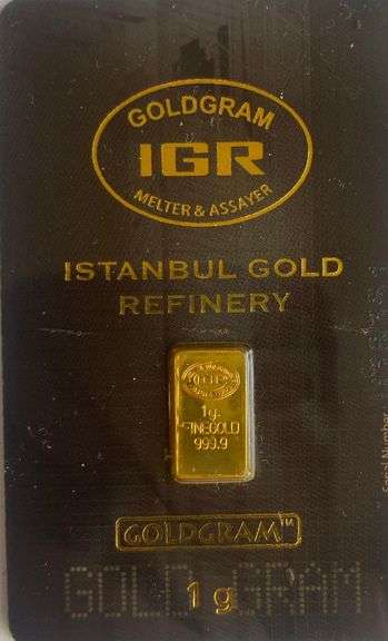 Goldgram 1 Gram 24 K Ingot