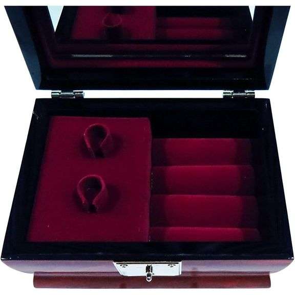 Handmade Mother of Pearl Jewelry Music Box