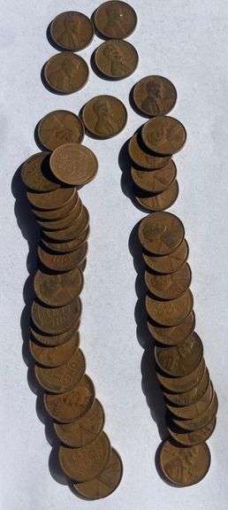 Roll of 1933 Lincoln Cents
