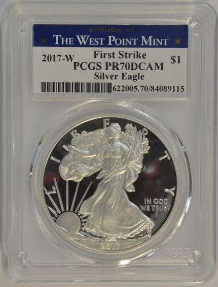 Special Flawless 2017-W First Strike PCGS PR70DCAM $1 Silver Eagle