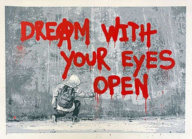 Collectible Limited Edition Hijack Screenprint