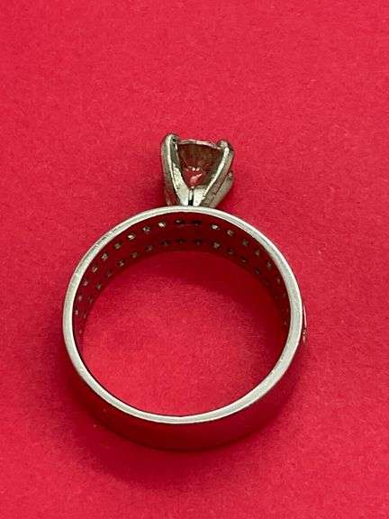CERTIFIED BRAND NEW 14K WHITE GOLD DIAMOND ENGAGEMENT RING