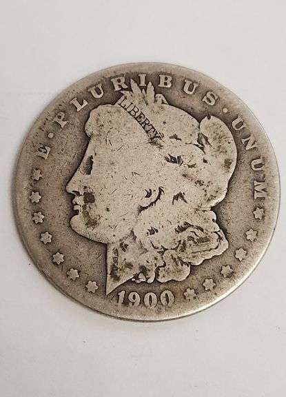 1900-O Morgan Silver Dollar, Circulated