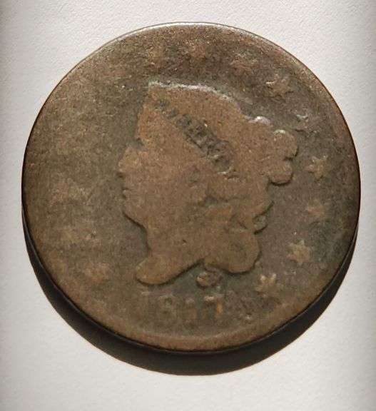 1817 Liberty Head Cent, Circulated