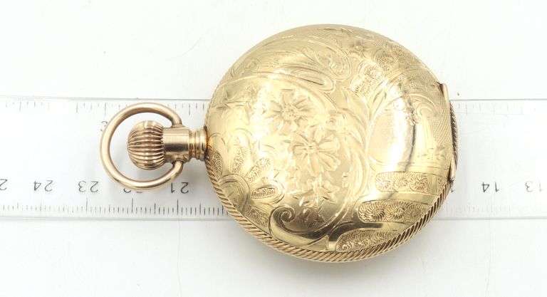 Large Size Waltham Gold Filled Pocket Watch