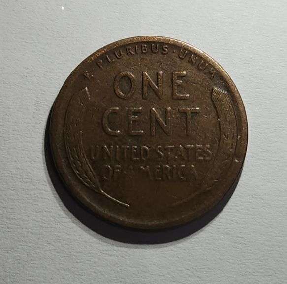 1913 S Wheat Penny, Circulated