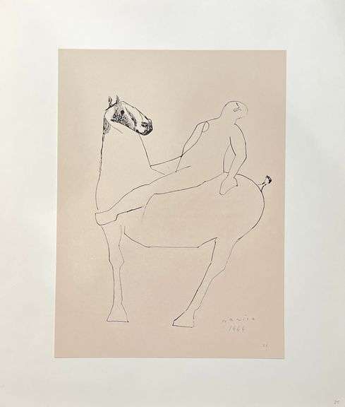 Collectible Marino Marini, From '1968 Marnini' Suite