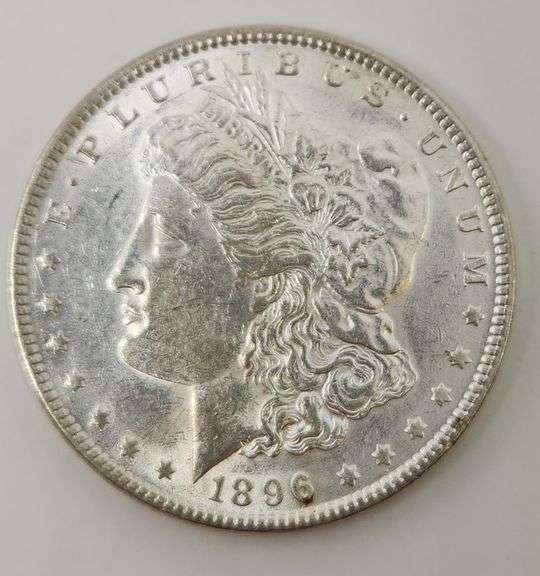 1896 Morgan Silver Dollar, Circulated