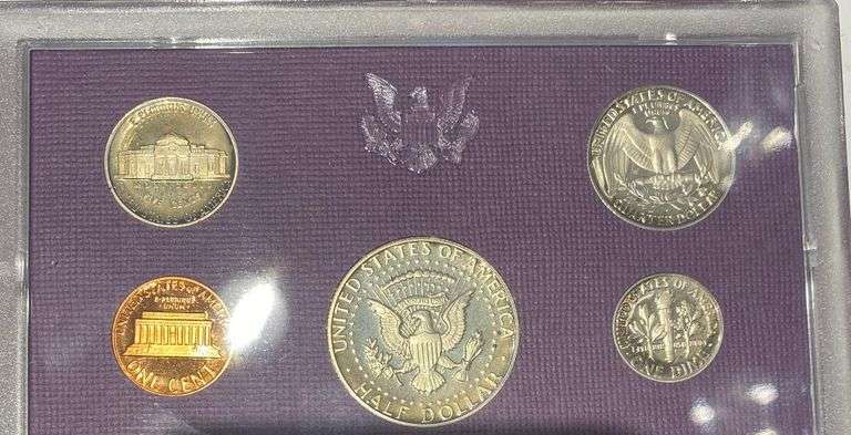 2 x 1984 1985 &1986 US Proof Sets