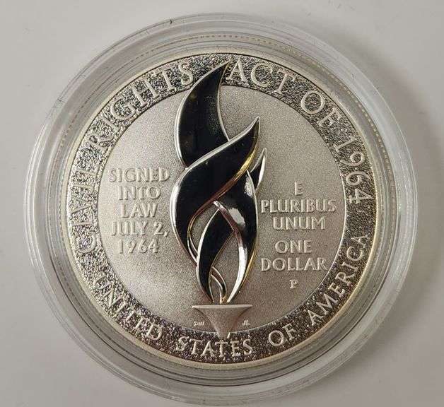 2014-P $1 Civil Rights Act of 1964 PR DCAM