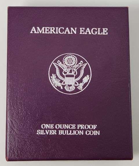 1986 S Silver American Eagle, Proof