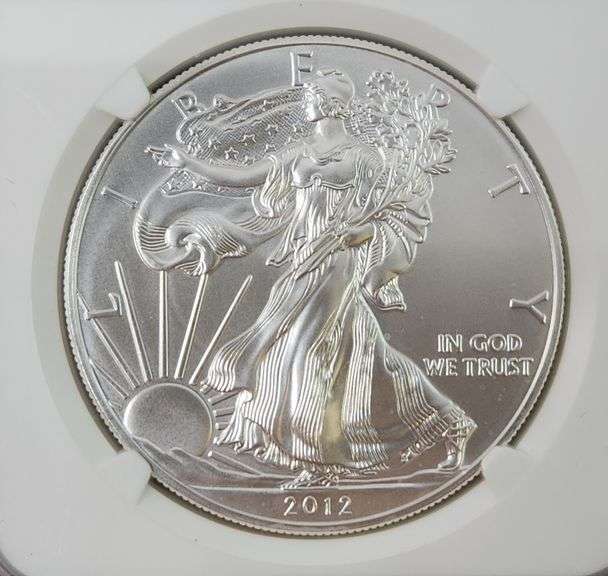 2012 Silver American Eagle NGC MS70 1 oz FIRST Releases