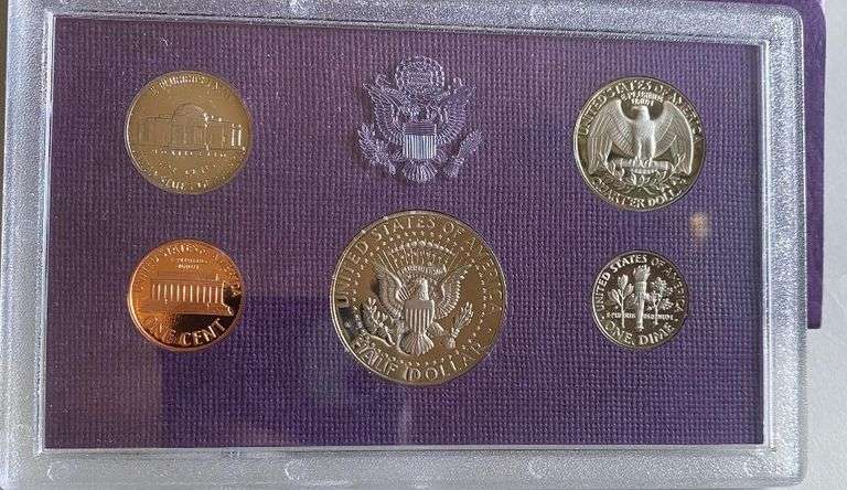 Two Each 1987 1992 1994 US Proof Sets