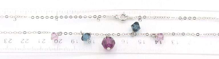 Group lot of  Vintage 925 sterling silver necklaces