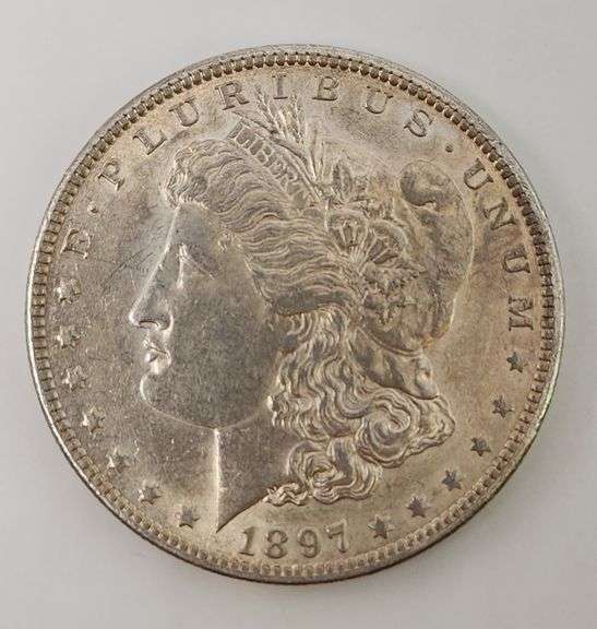 1897-O Morgan Silver Dollar, Circulated