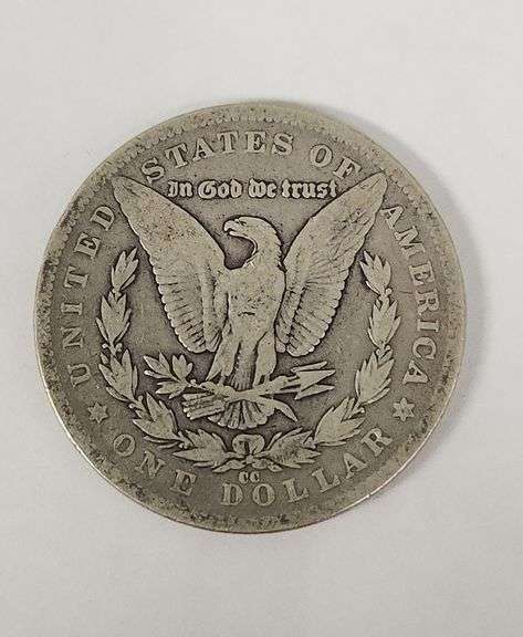 1891 CC Morgan Silver Dollar, Circulated