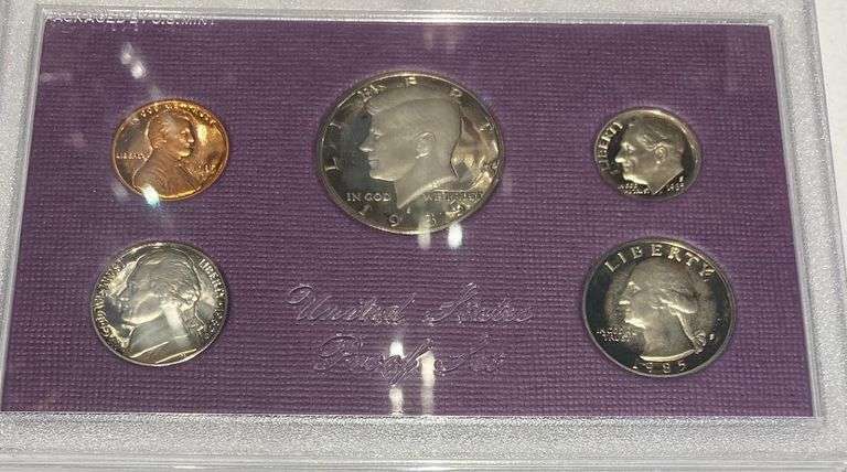 1985-1991 US Proof Sets